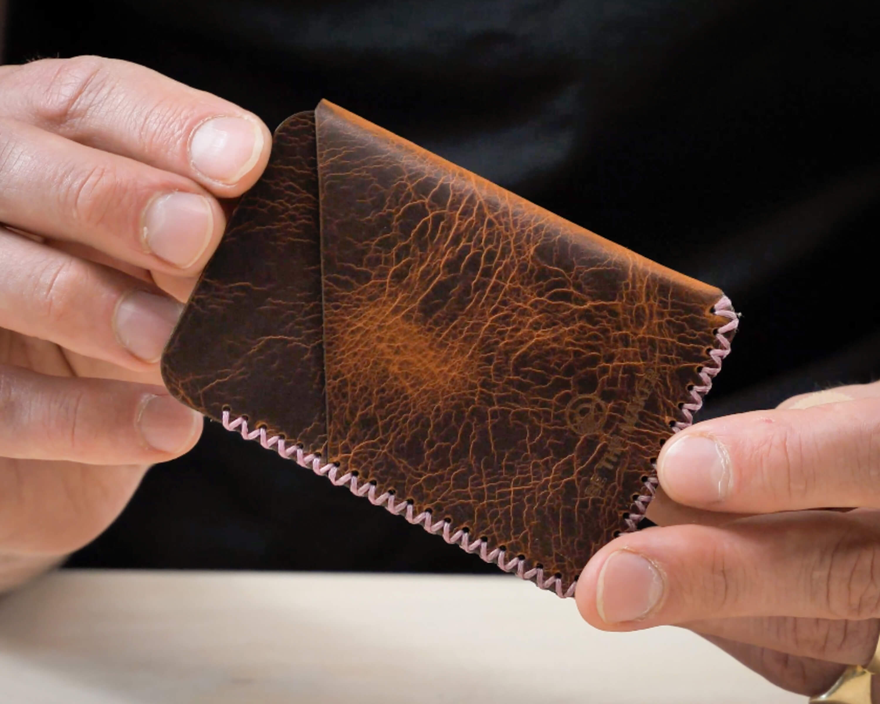 Be The Maker Leather Card Holder Kit-Tanner Bates