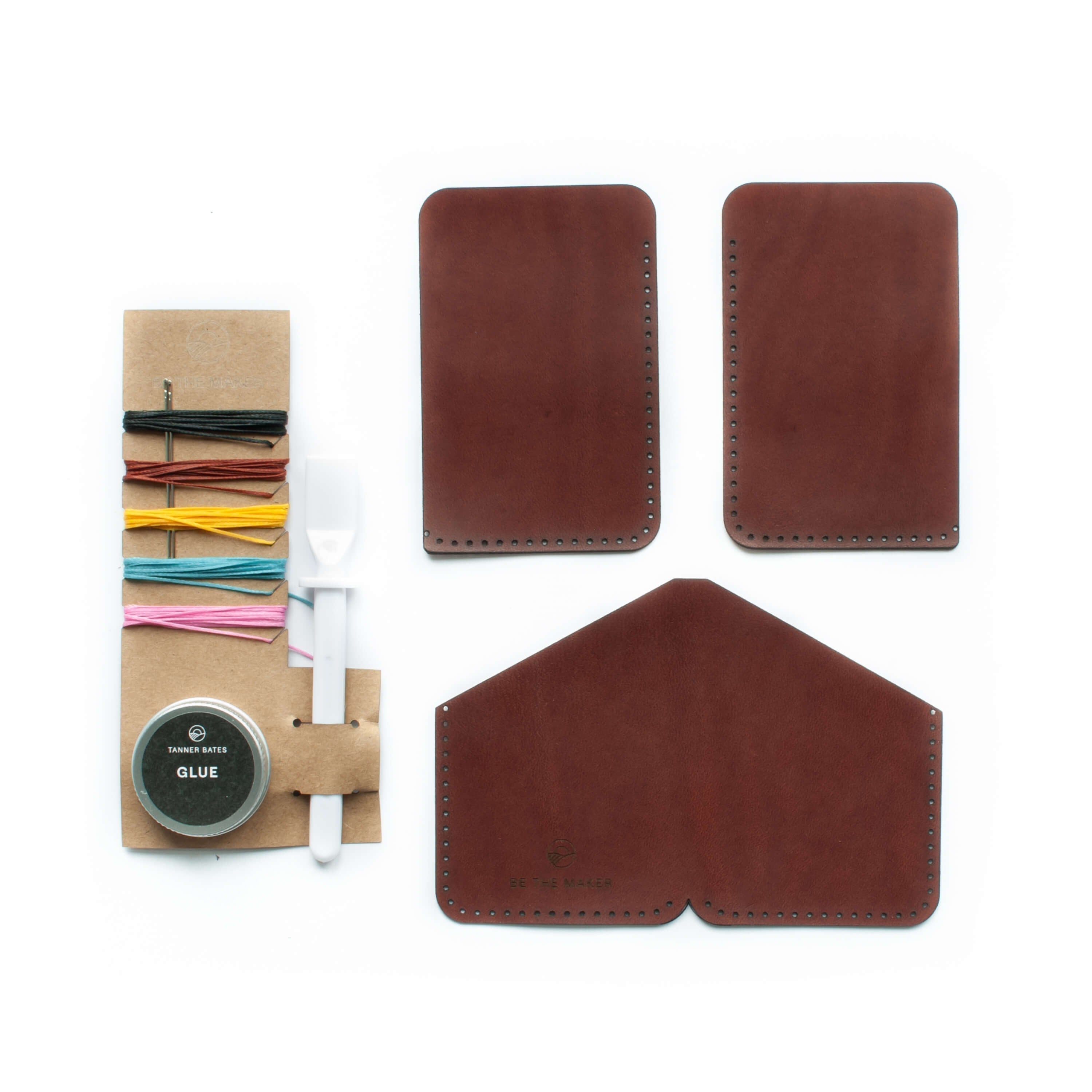 Be The Maker Leather Card Holder Kit-Tanner Bates