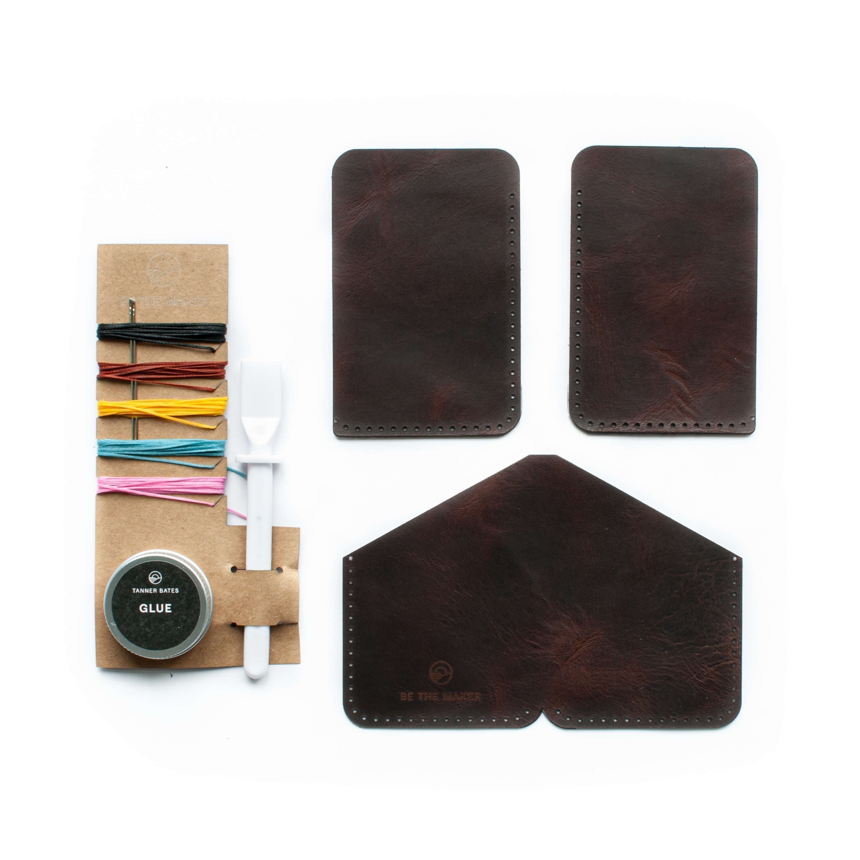 Be The Maker Leather Card Holder Kit-Tanner Bates