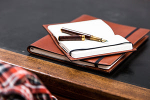 Notebook - Classic Leather Bound Moleskine Journal