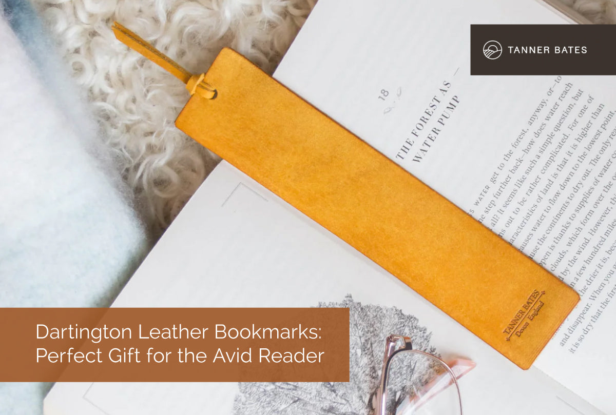 Dartington Leather Bookmarks: Perfect Gift for the Avid Reader
