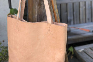 Handmade Leather tote bag
