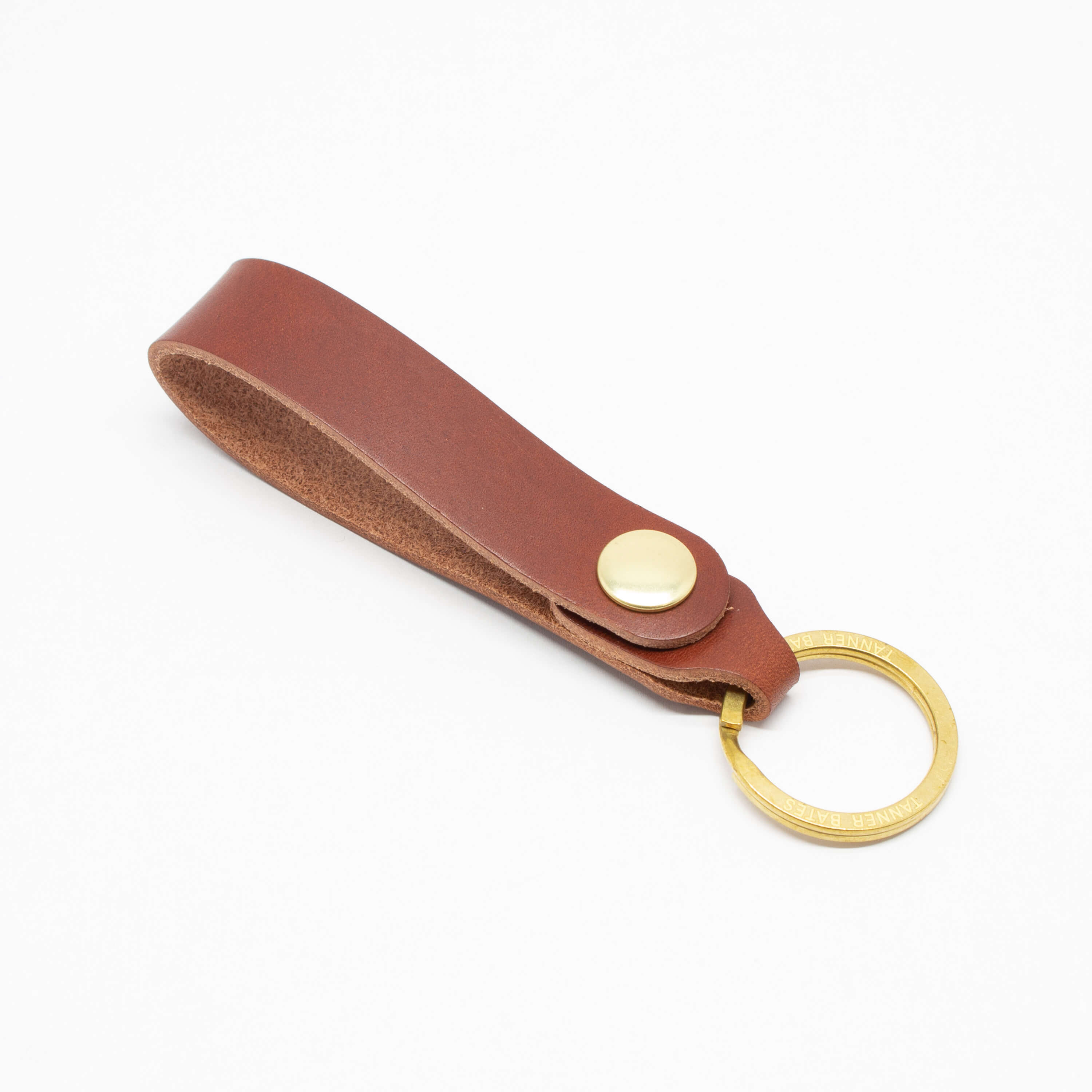 Raw Edge Key Ring-Tanner Bates