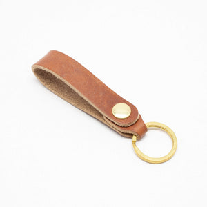 Raw Edge Key Ring-Tanner Bates