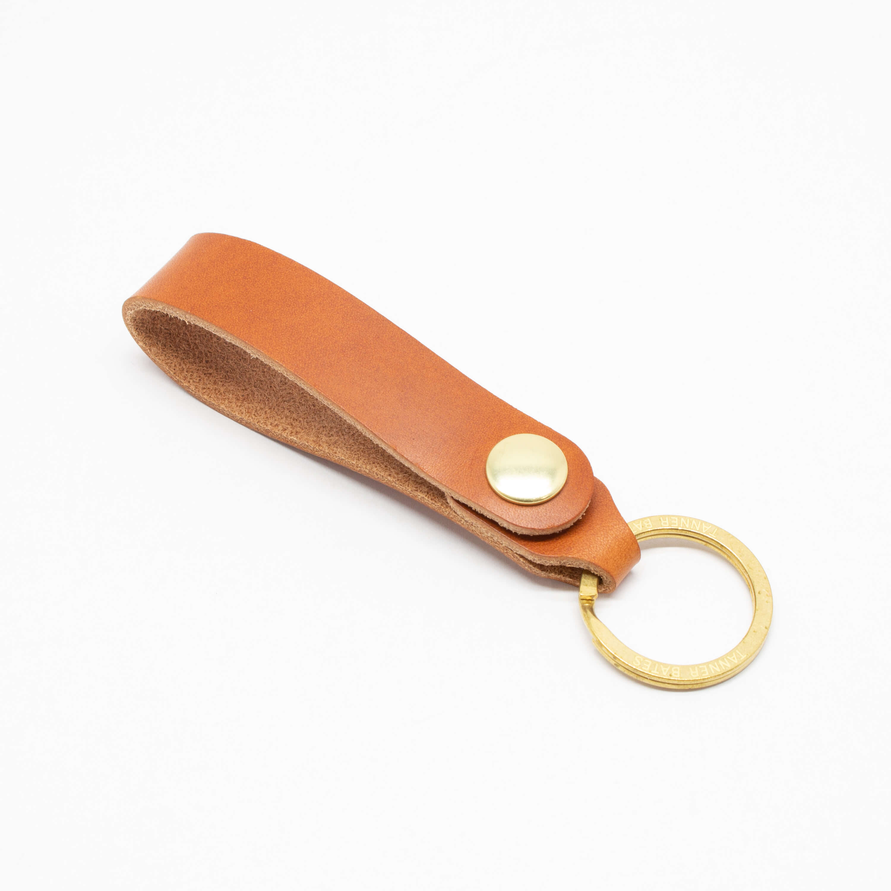 Raw Edge Key Ring-Tanner Bates