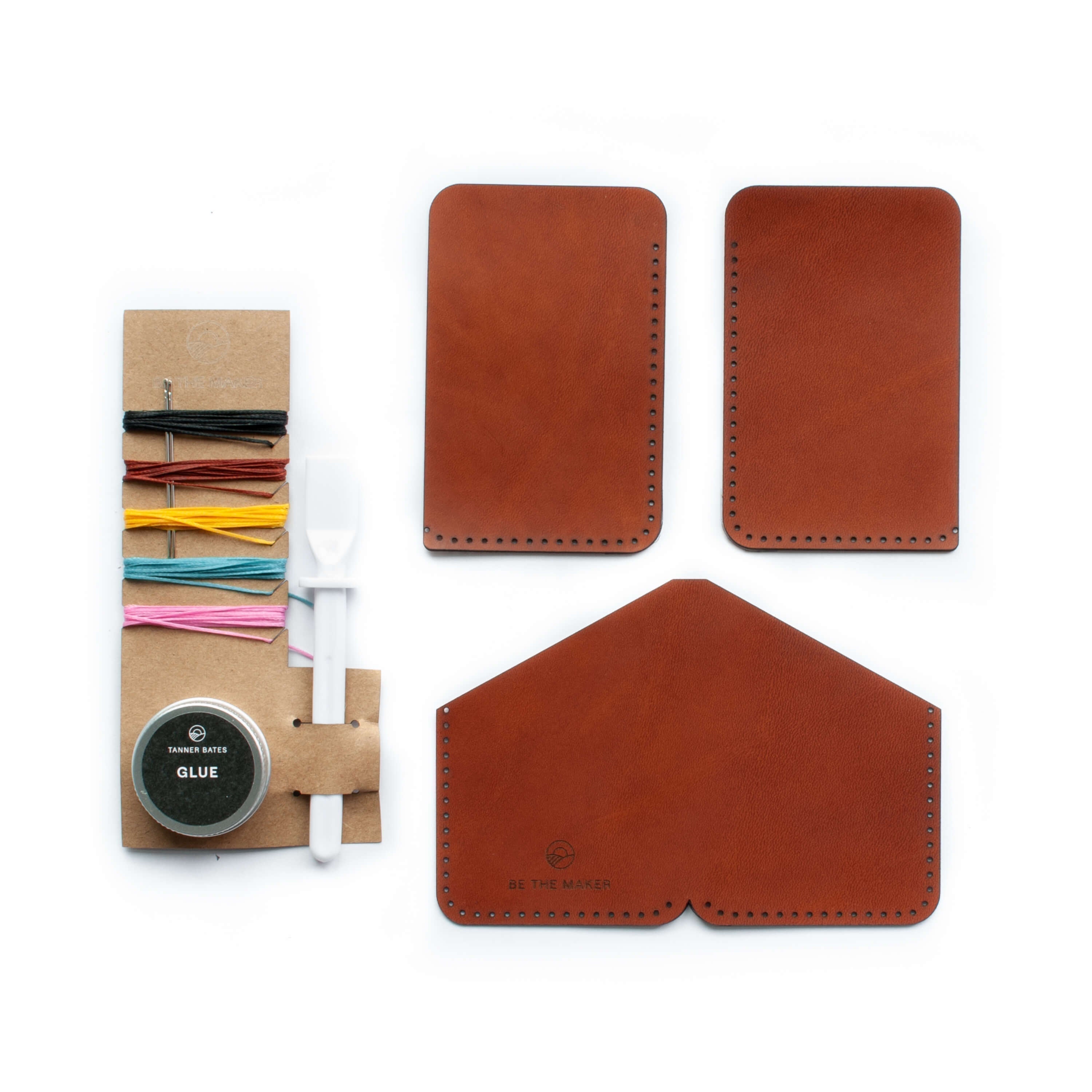 Be The Maker Leather Card Holder Kit-Tanner Bates
