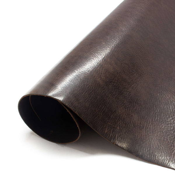 Conceria La Perla Azzurra Missouri Leather: Cocoa 2.0/2.2mm-Tanner Bates