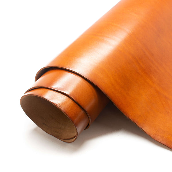 Conceria Lo Stivale Dakota Leather: Saddle Tan 2.0/2.2mm-Tanner Bates