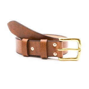 Oak Bark Dartmoor Belt-Tanner Bates