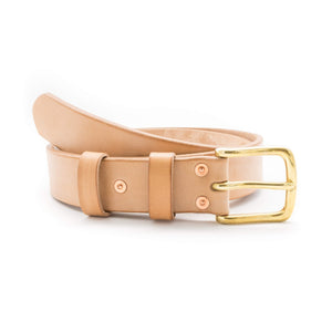 Oak Bark Dartmoor Belt-Tanner Bates