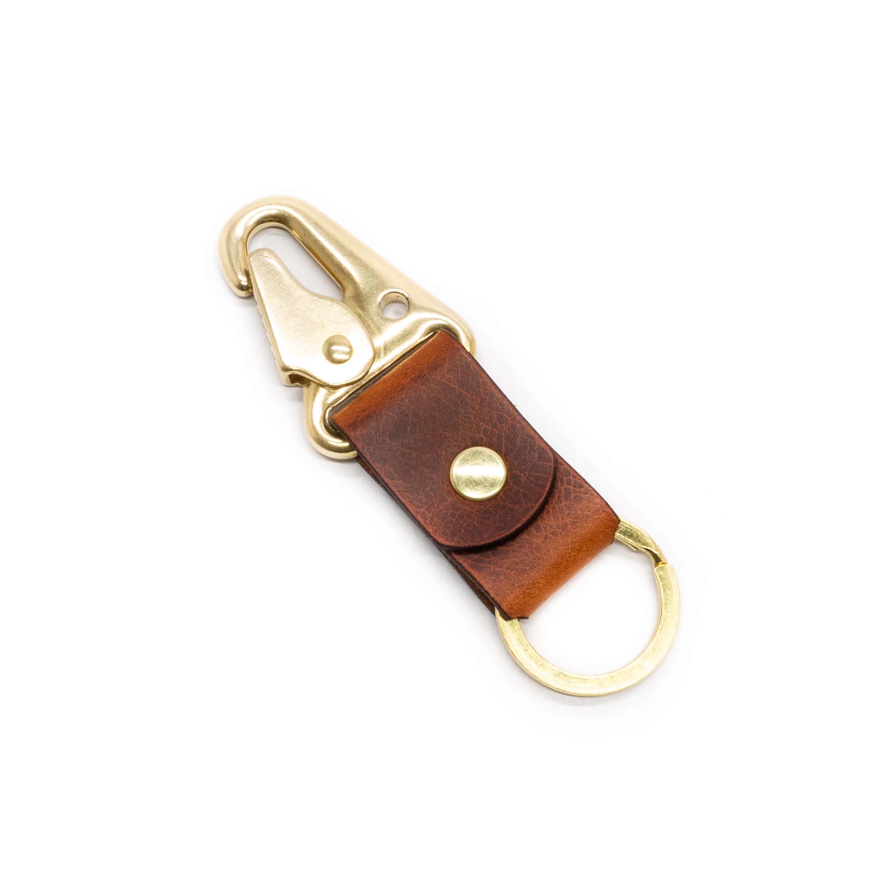Leather Key Clip-Tanner Bates