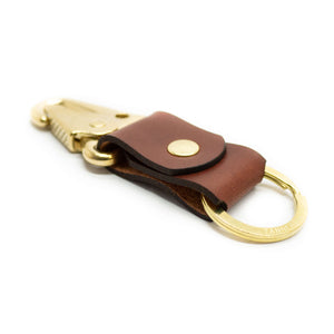 Leather Key Clip-Tanner Bates