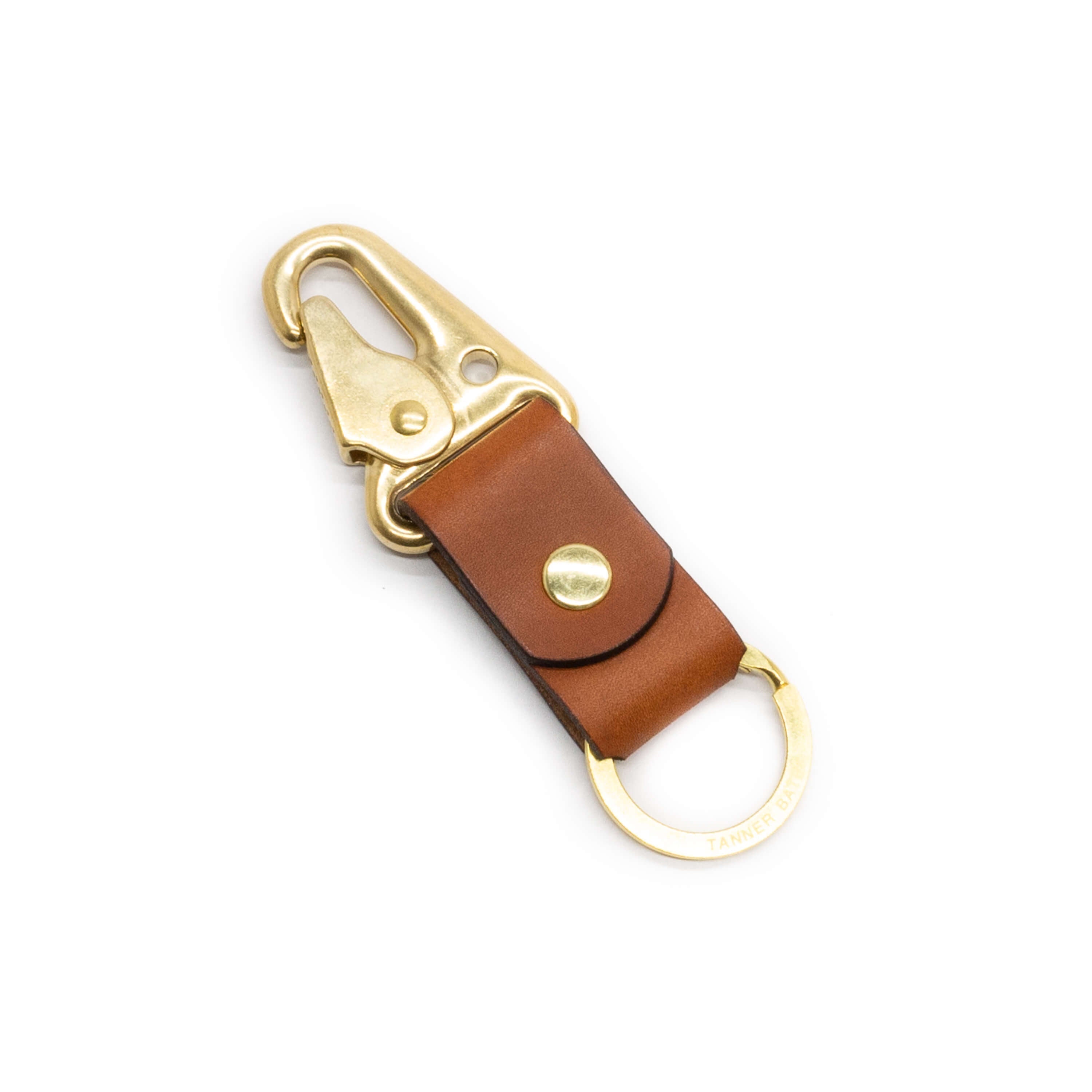 Leather Key Clip-Tanner Bates