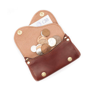 Gara Leather Purse-Tanner Bates