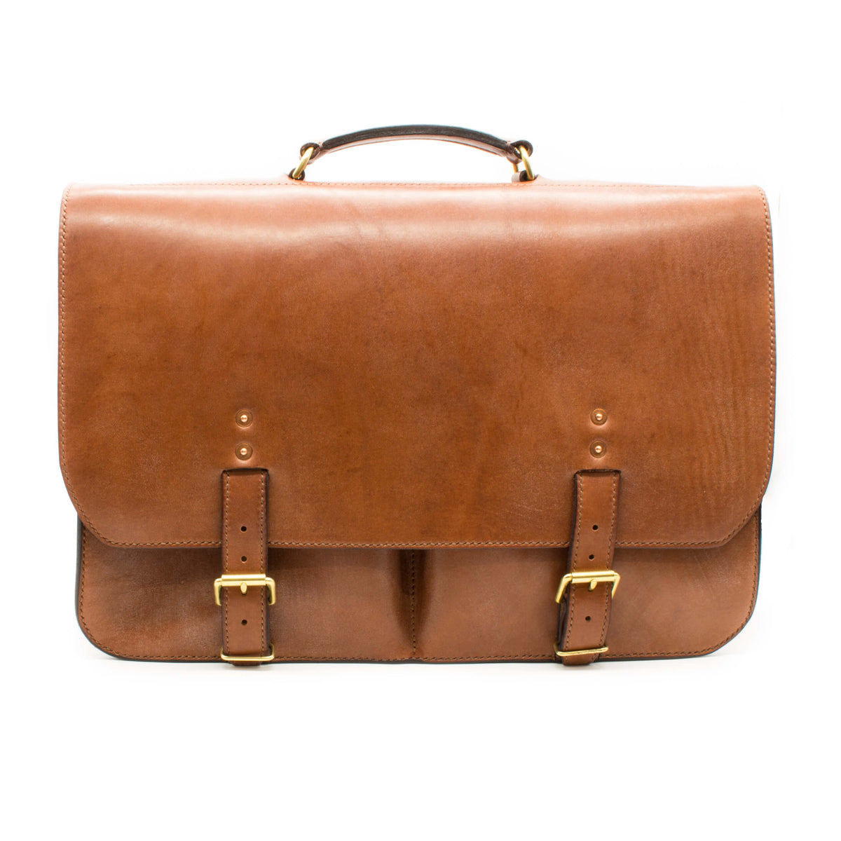Devon Leather Messenger Bag-Tanner Bates