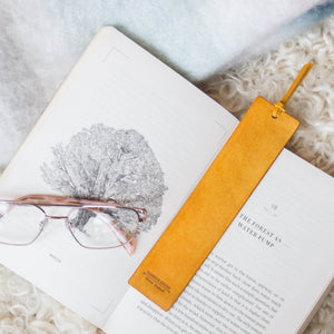Dartington Leather Bookmark-Tanner Bates