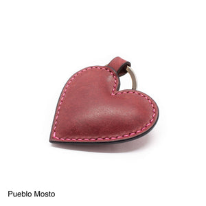 Love Heart Leather Key Ring-Tanner Bates