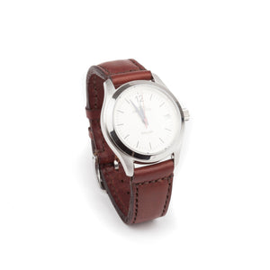 Bellever Bespoke Leather Watch Strap-Tanner Bates