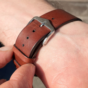Ermington Leather Watch Strap-Tanner Bates