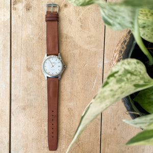 Ermington Leather Watch Strap-Tanner Bates