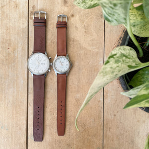 Ermington Leather Watch Strap-Tanner Bates