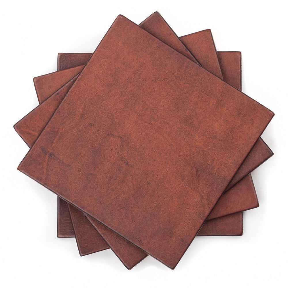 Leather Coasters-Tanner Bates
