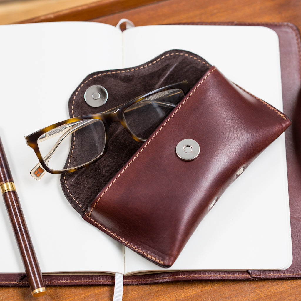 Leather Glasses Case-Tanner Bates