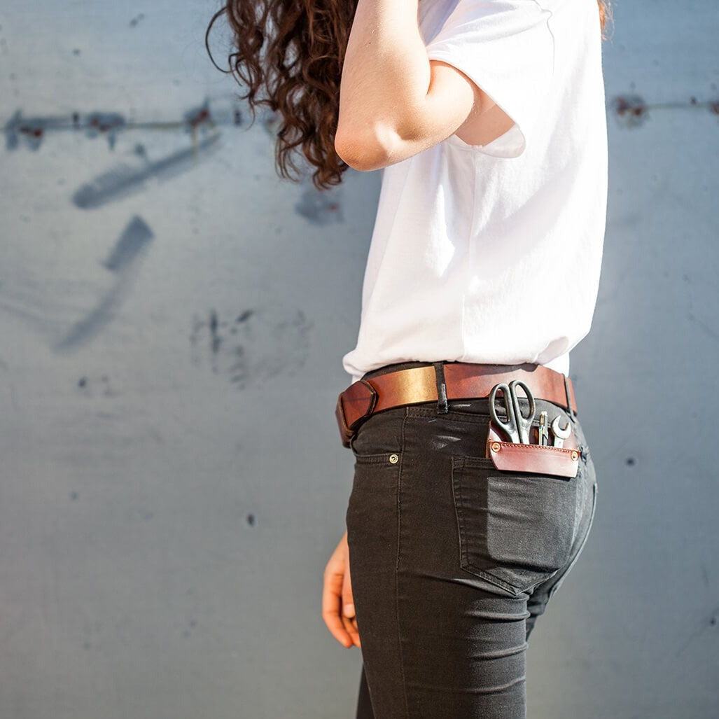 Hand-made Leather Pocket Protector-Tanner Bates