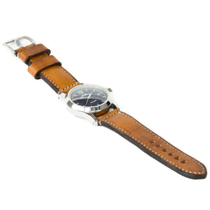Bellever Bespoke Leather Watch Strap-Tanner Bates